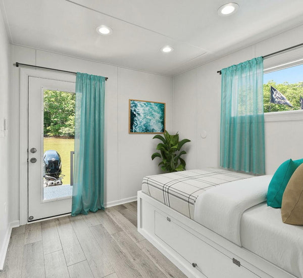 Hank's 40' Custom Houseboat with 115 HP Outboard, Retractable Bow Thruster and Generator