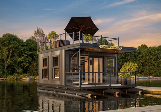 Hank's Houseboat Tour on Sue Creek